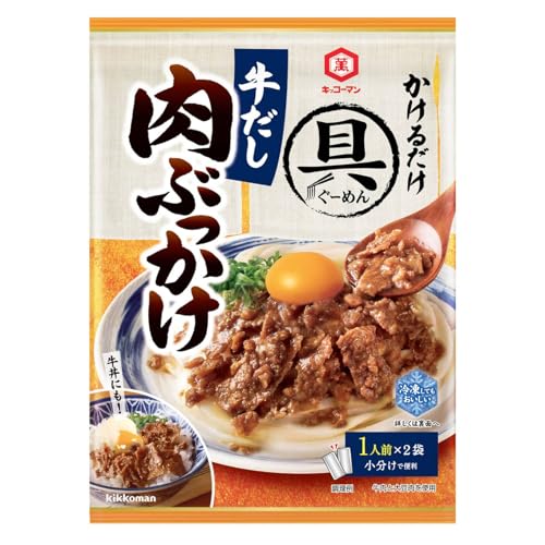 우동 맛집의 맛 그대로! 기꼬만 소고기 붓카케 소스 단품 vs 5개 세트 비교 추천