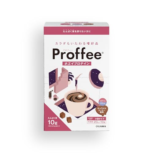 오가와커피 Proffee 단백질 카라멜 커피 – 맛있는 유청 단백질 스틱 추천 (일본 직구)