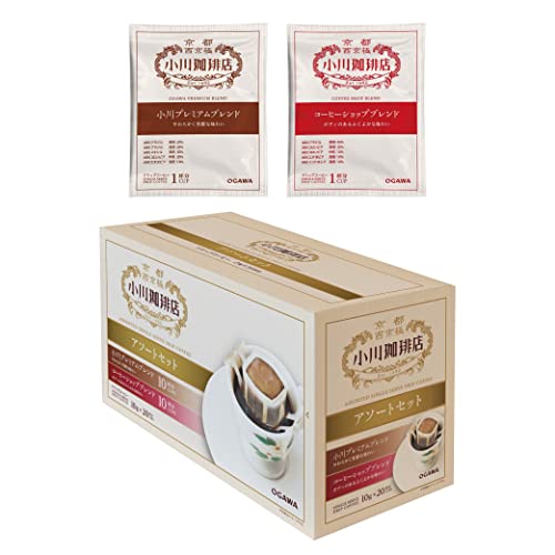오가와커피 교토 70년 전통 모카 드립백 20잔 세트 – 프리미엄 홈카페의 완성