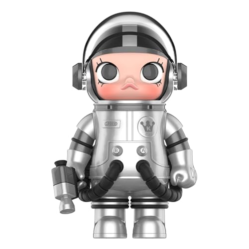 팝마트 메가 스페이스 몰리 100% 리프랙션: 데스크테리어 완성하는 영롱한 아트토이