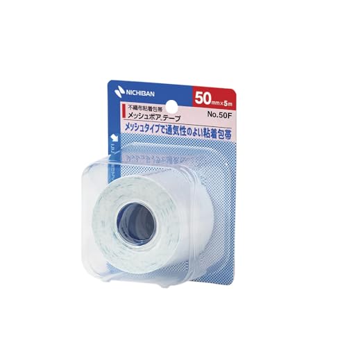 니치반 메시포어 테이프: 잘 떨어지는 파스 완벽 고정, 100년 전통의 저자극 솔루션